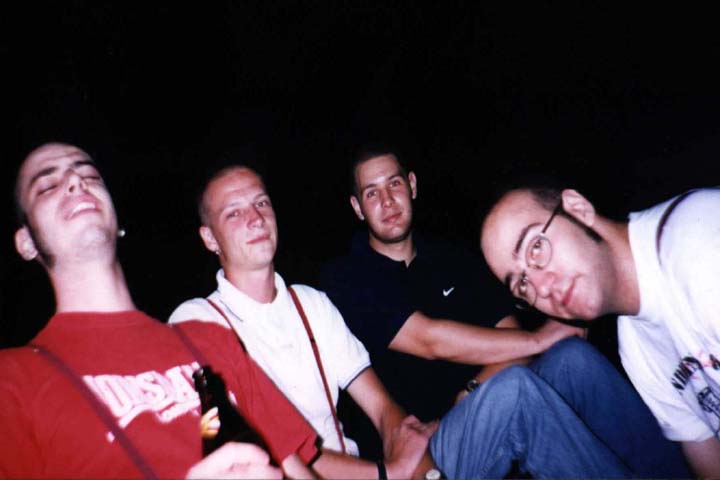 Alex, Me, Helias and George